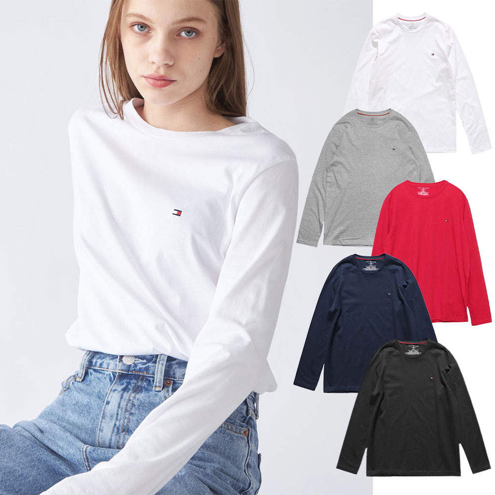 편하게 입기 좋은 남녀공용 플래그 긴팔 티셔츠 추천!