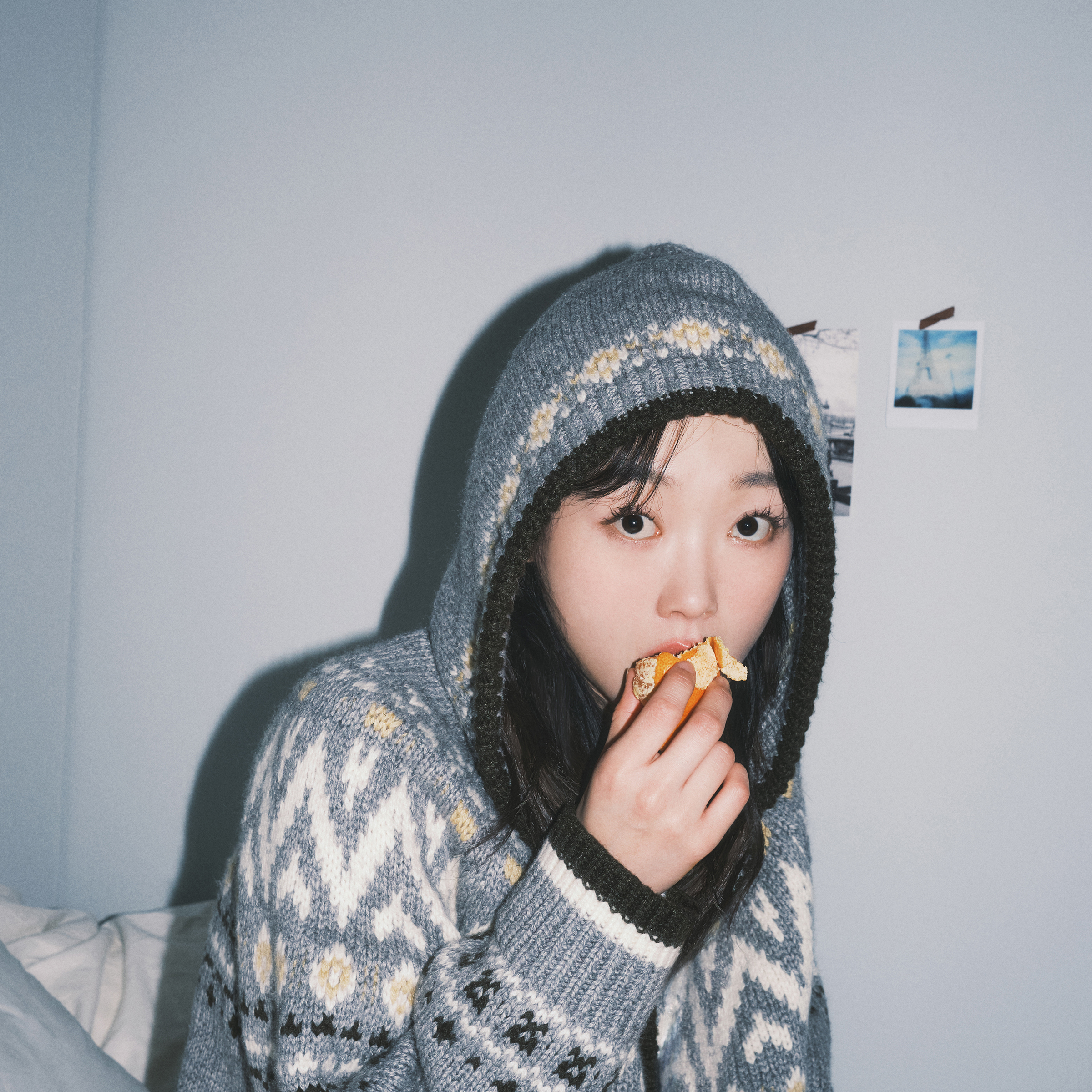 포근하고 따뜻한 울혼방 후드 가디건, 일상에 딱 어울려요!