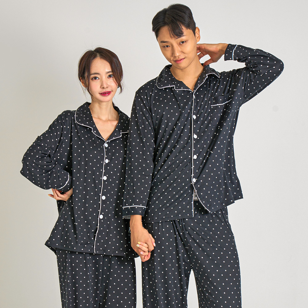 편안하게 입기 좋은 남녀공용 피치기모 잠옷 세트 추천!