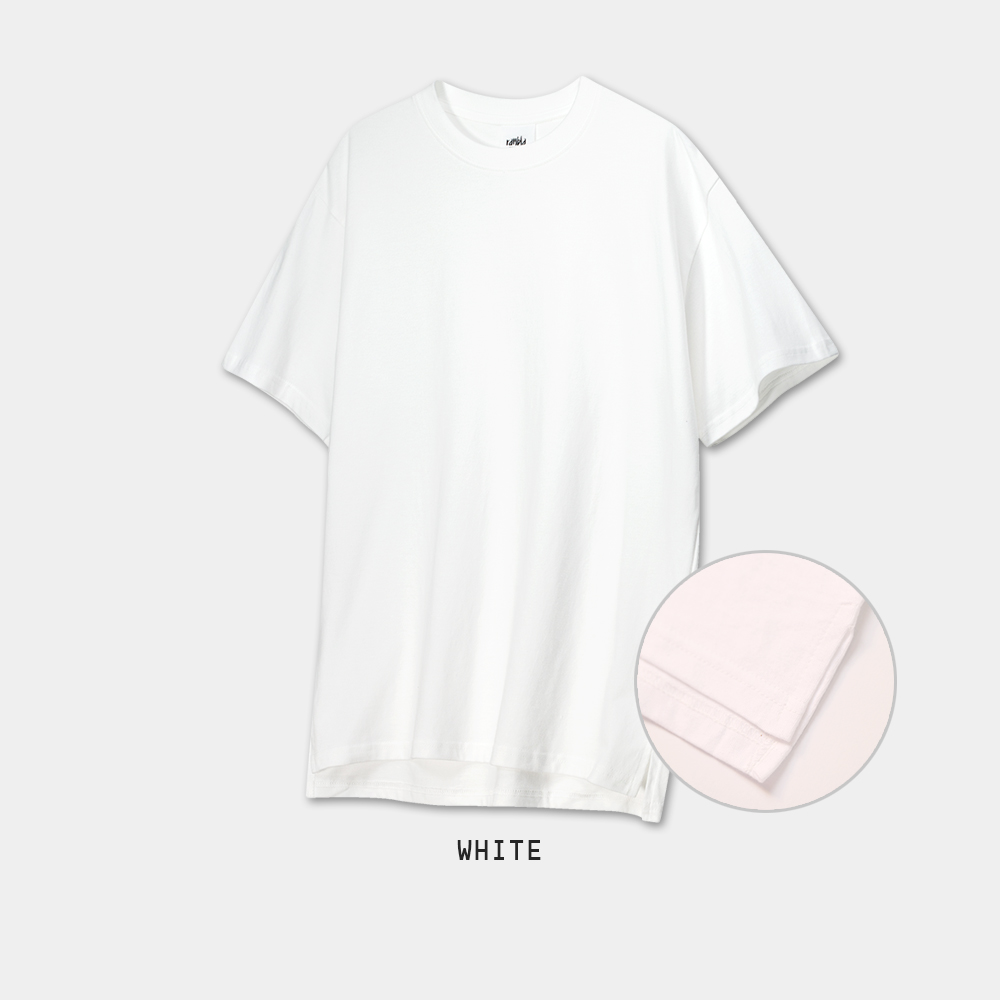 편하게 입기 좋은 무지 레이어드 반팔 티셔츠 추천해요!