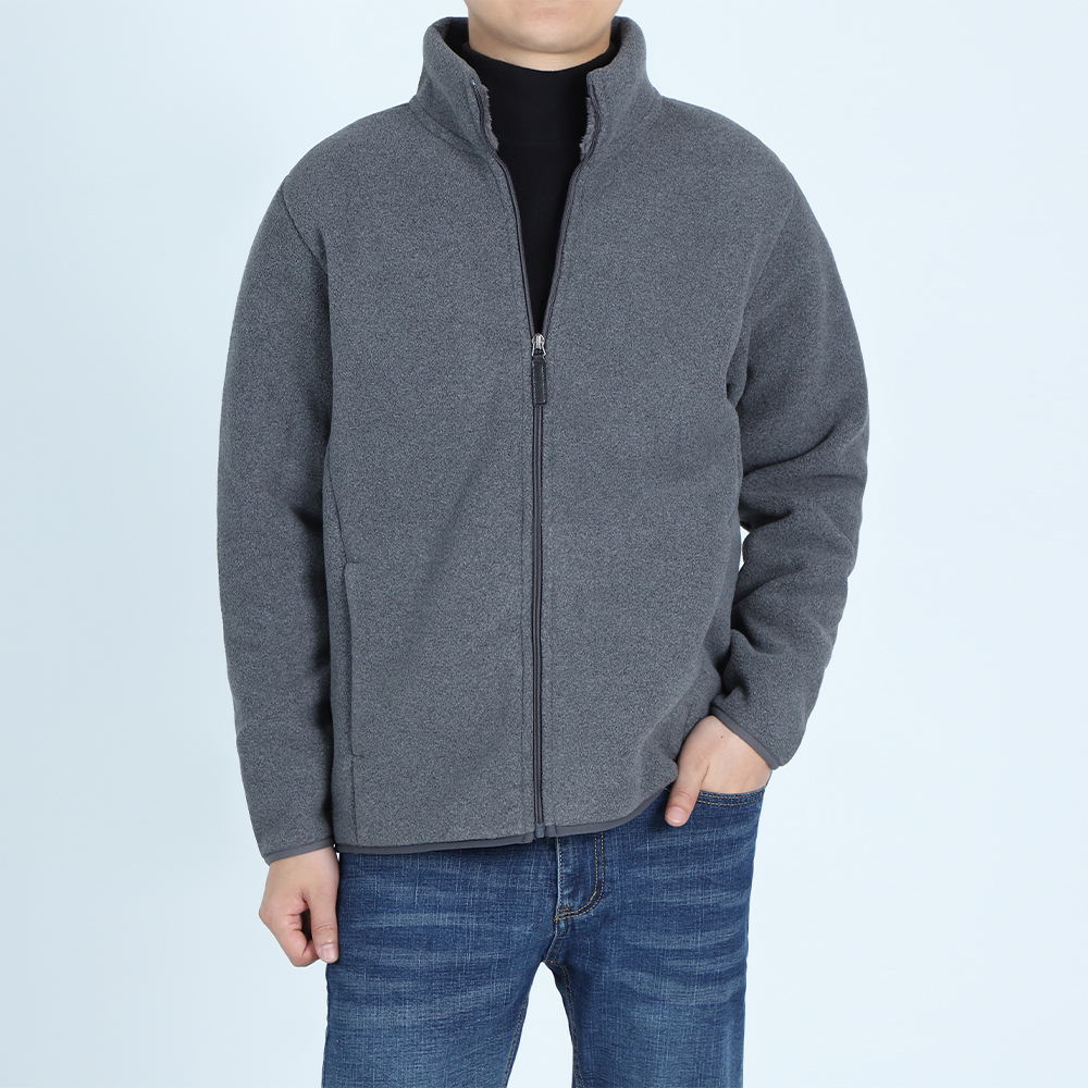 남성용 따뜻한 후리스 집업, 겨울철 필수 아이템 추천!
