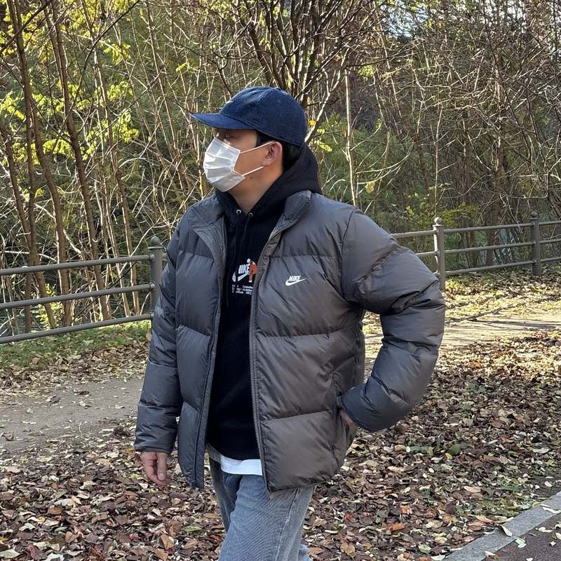 가볍고 따뜻하게, 나이키 숏패딩 윈드러너로 겨울 준비 끝!