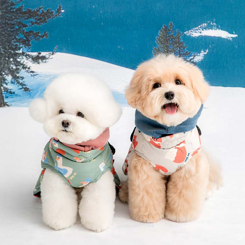 강아지 겨울철 따뜻함을 책임지는 패딩 조끼 추천!