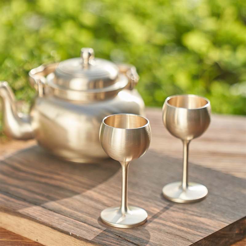 캠핑이나 집들이에 딱! 감성 가득한 방짜 유기잔 세트 추천