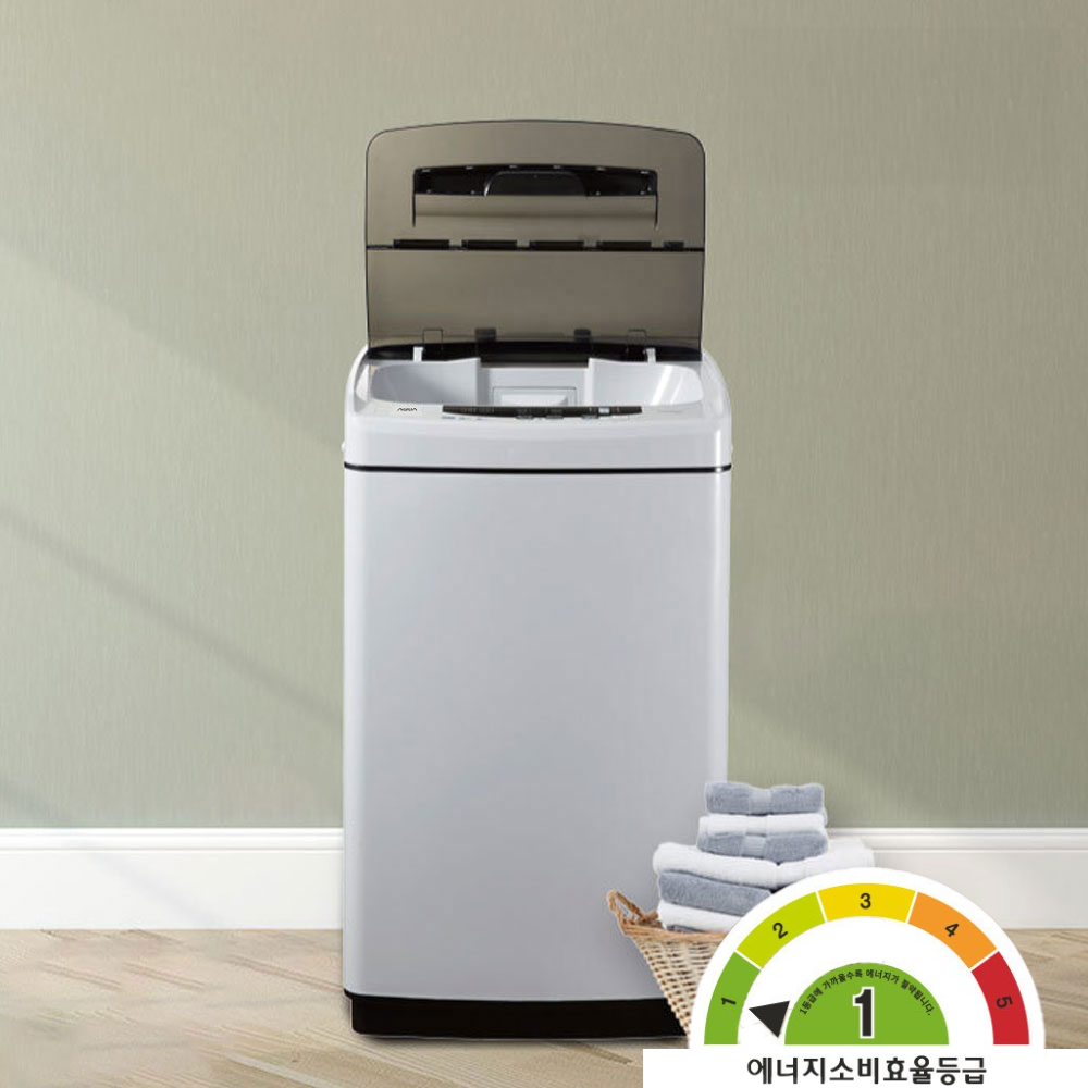 작고 강력한 세탁기, 집안 어디든 편하게 설치하세요!