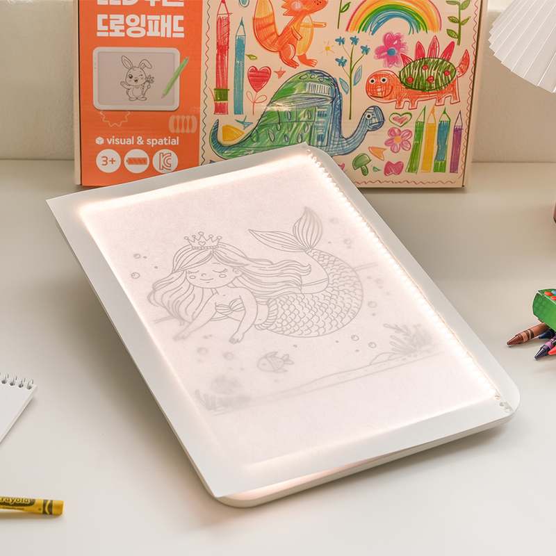 아이와 함께하는 즐거운 학습 시간! 팅커랩 트레이싱 몬테소리 교구 라이트패드 소개