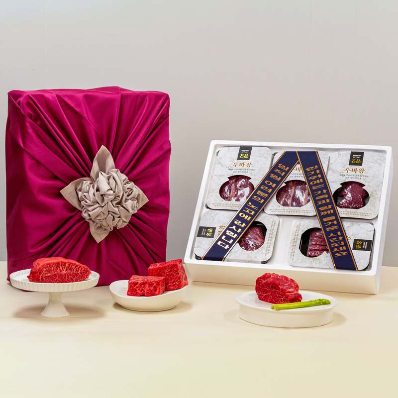 새해 맞이 특별한 한우 선물세트, 고급 구이용 투뿔 소고기 추천!