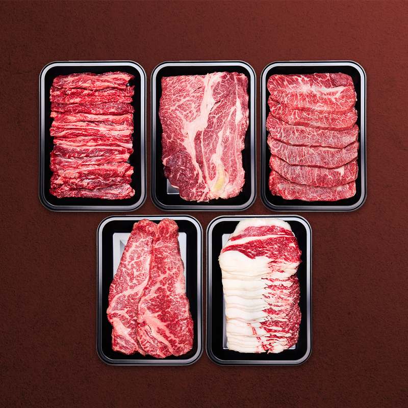 추석 선물로 딱 좋은 마장동 투뿔 한우 세트, 집에서 즐기기 좋은 소고기 모듬