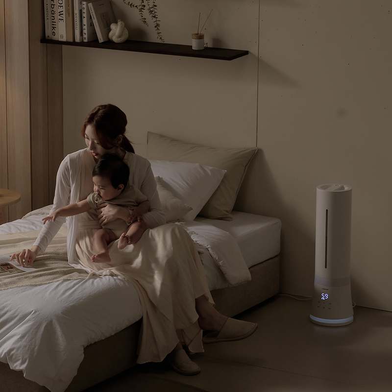 집에서도 간편하게 사용하는 가열 살균 가습기, 어떤 점이 좋을까?