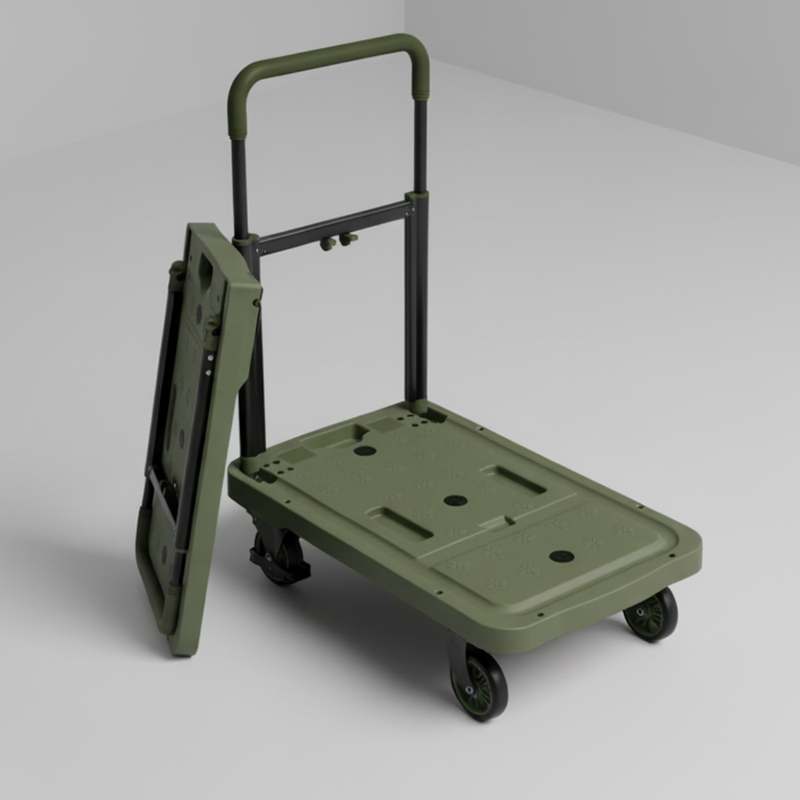 쉽고 편하게 사용하는 접이식 쇼핑 카트 추천! 대형 손수레로 장보기 더 즐겁게