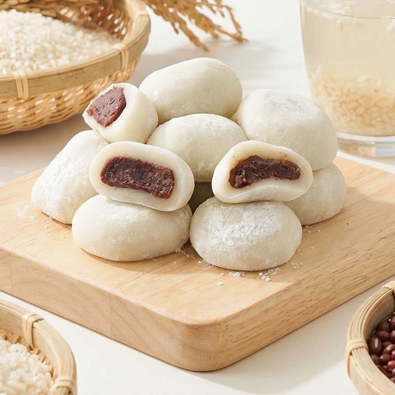 옛날 맛 그대로, 쫀득한 찹쌀떡 한 입의 행복