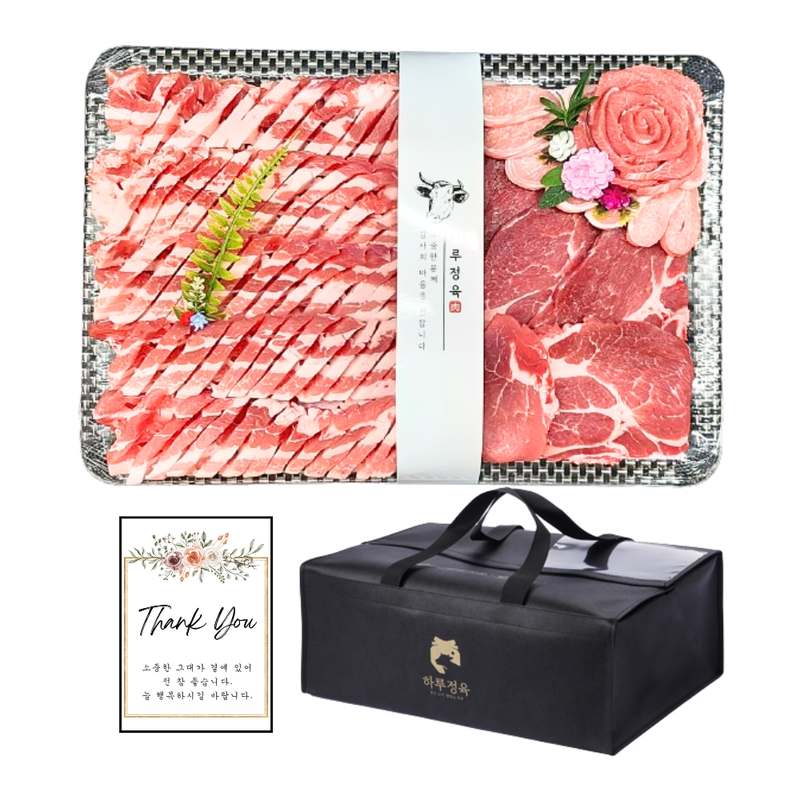 가족과 함께하는 설날, 맛있고 신선한 국내산 돼지고기 선물세트 추천!