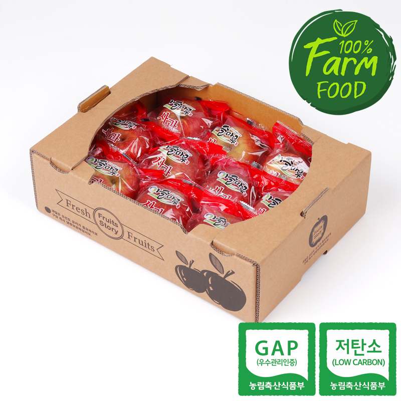 신선하고 달콤한 과일, 집에서 간편하게 즐기기 좋은 부사 사과 추천!