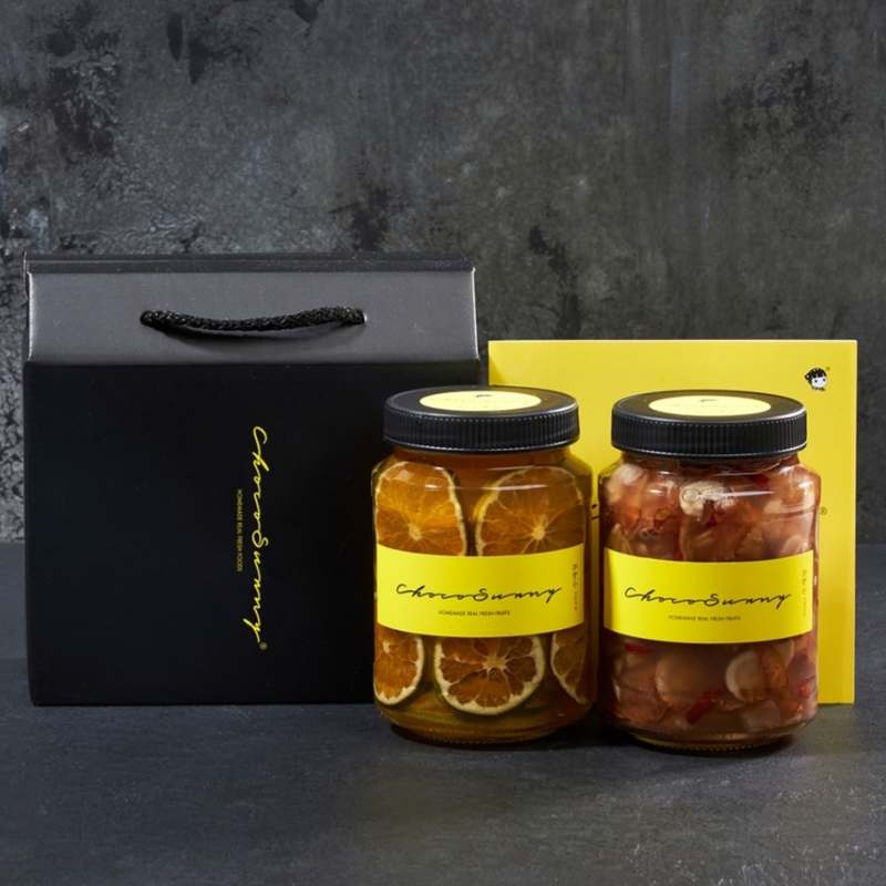 집에서 즐기는 건강한 과일차, 수제 배도라지대추생강청과 청귤청 선물세트 추천