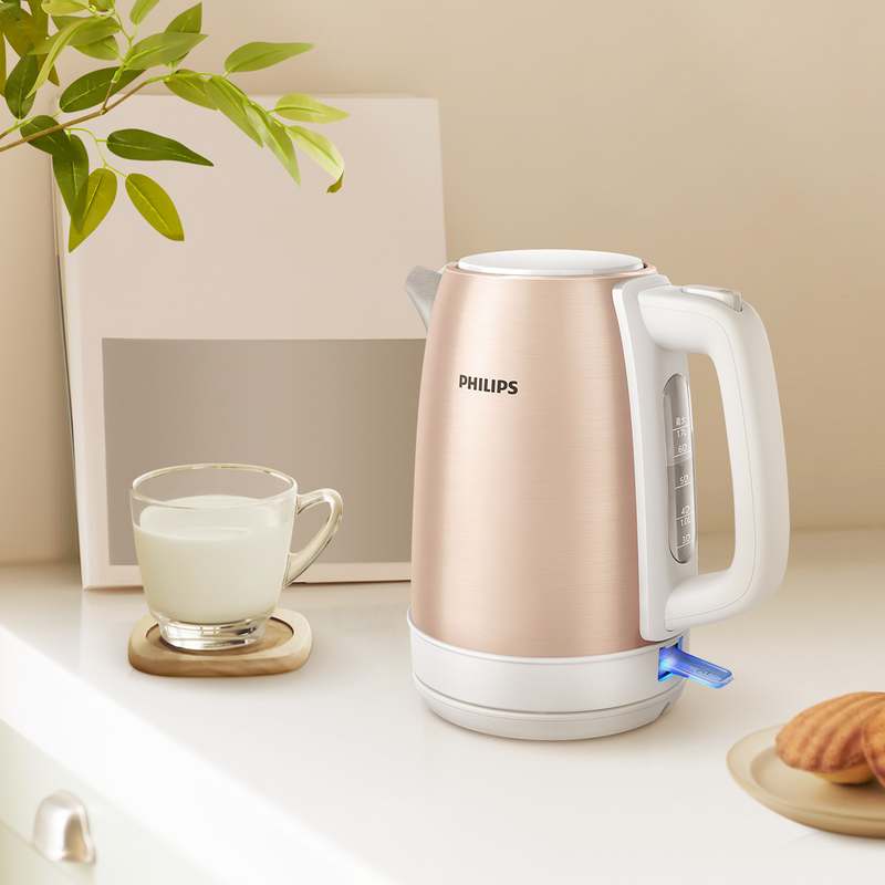 일상에 딱 맞는 예쁜 무선 전기주전자, 로즈골드 컬렉션으로 더 특별하게!