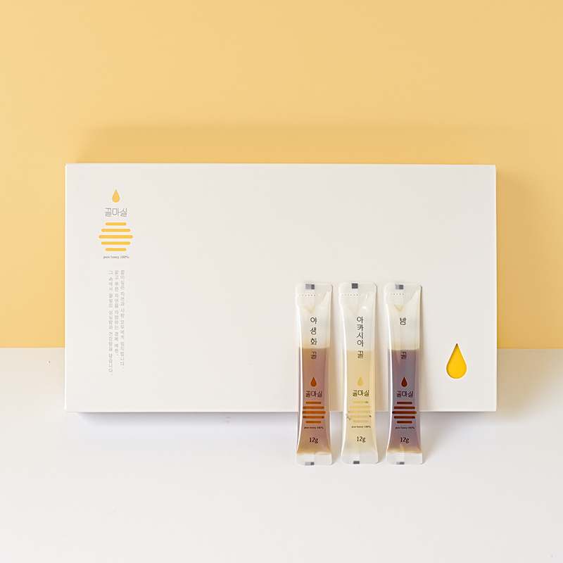 집에서 즐기는 자연의 달콤함, 꿀스틱 선물세트로 특별한 하루를 만들어보세요!