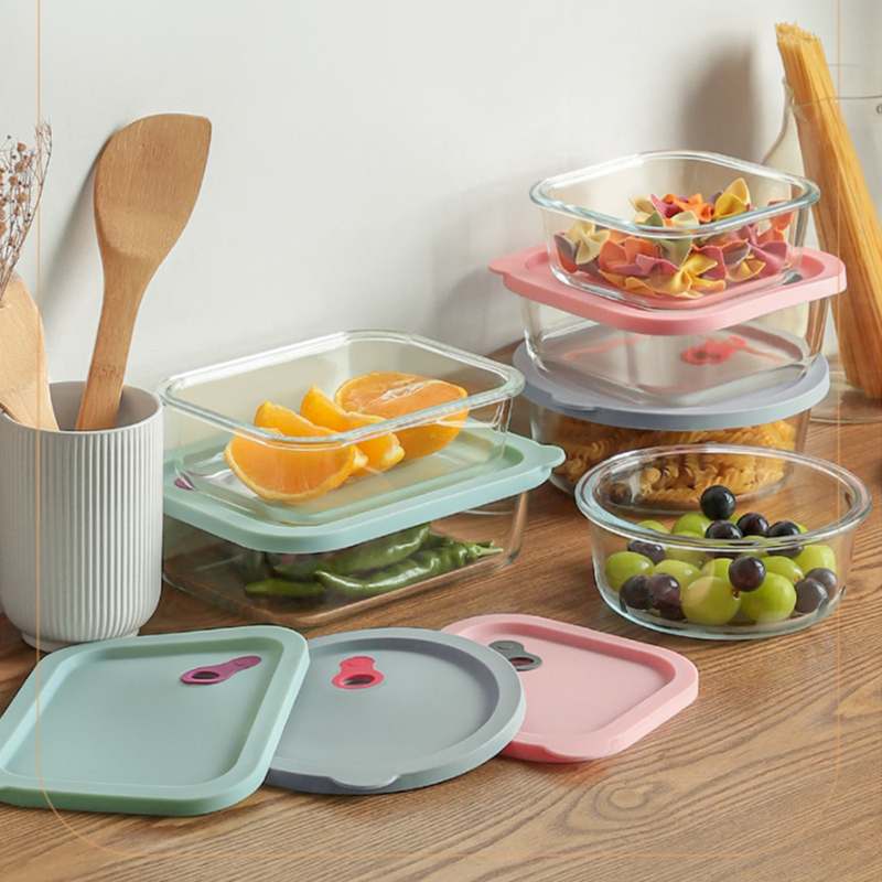 가정에서 활용하기 좋은 냉동보관 유리 용기, 전자레인지와 오븐도 OK!