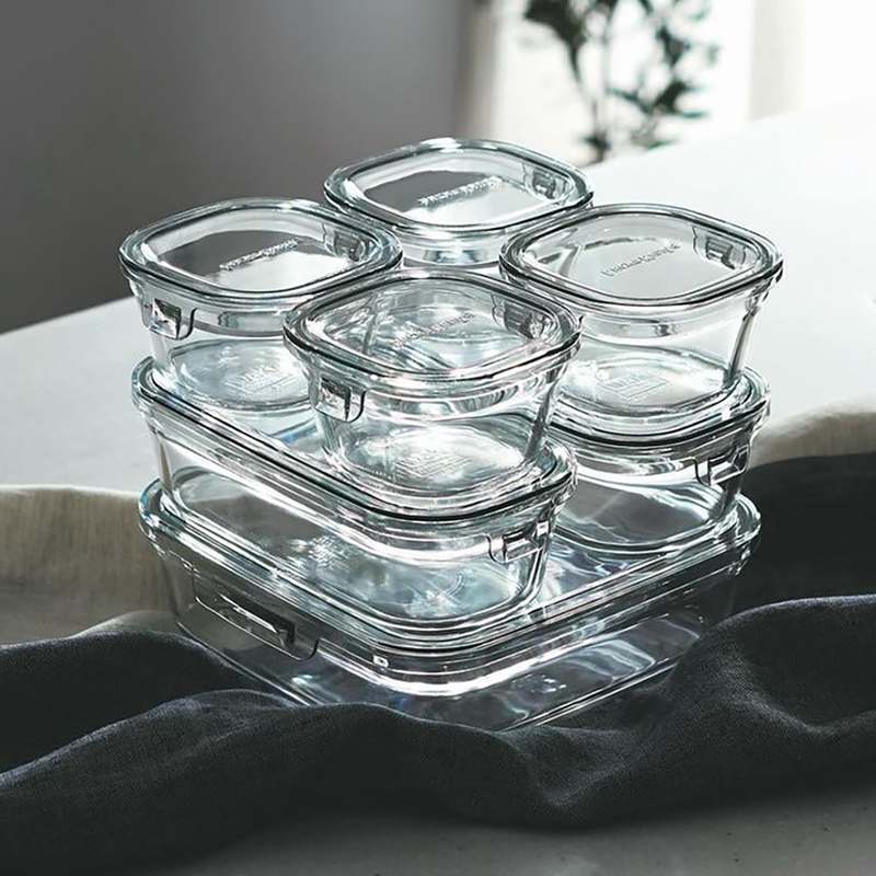 일상에서 유용한 내열 유리 반찬통, 깔끔하게 정리하세요!