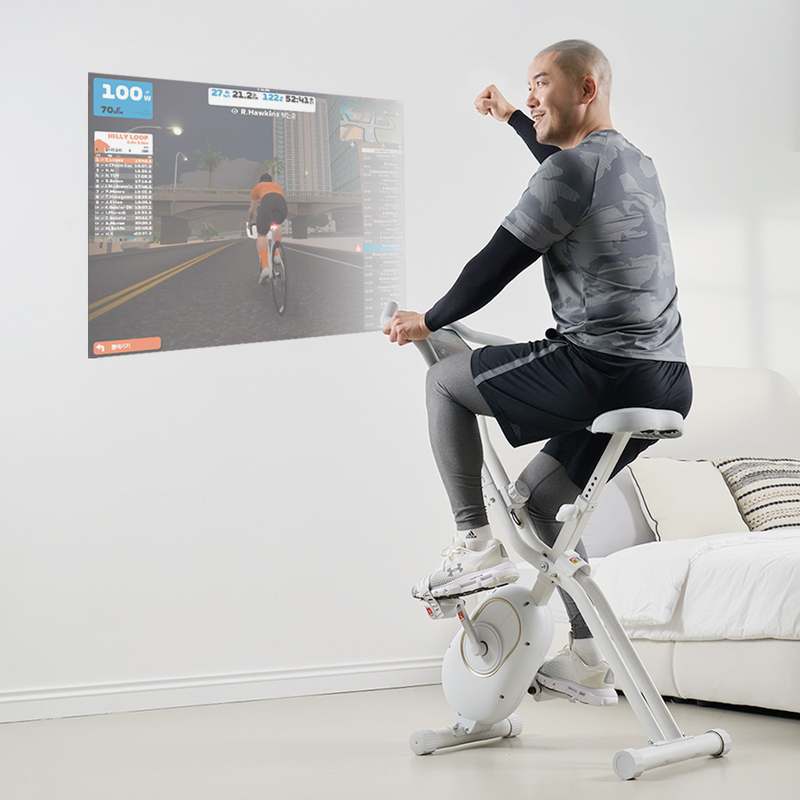 집에서 간편하게 운동하는 방법! 접이식 실내자전거 추천