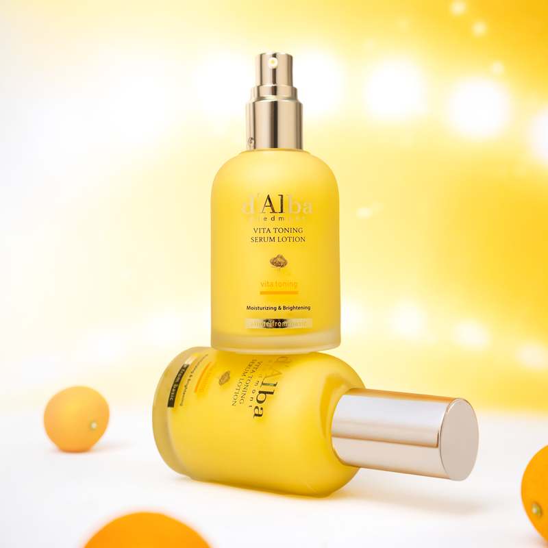 쉽고 빠르게 피부 톤을 밝혀주는 달바 비타 토닝 로션 추천!