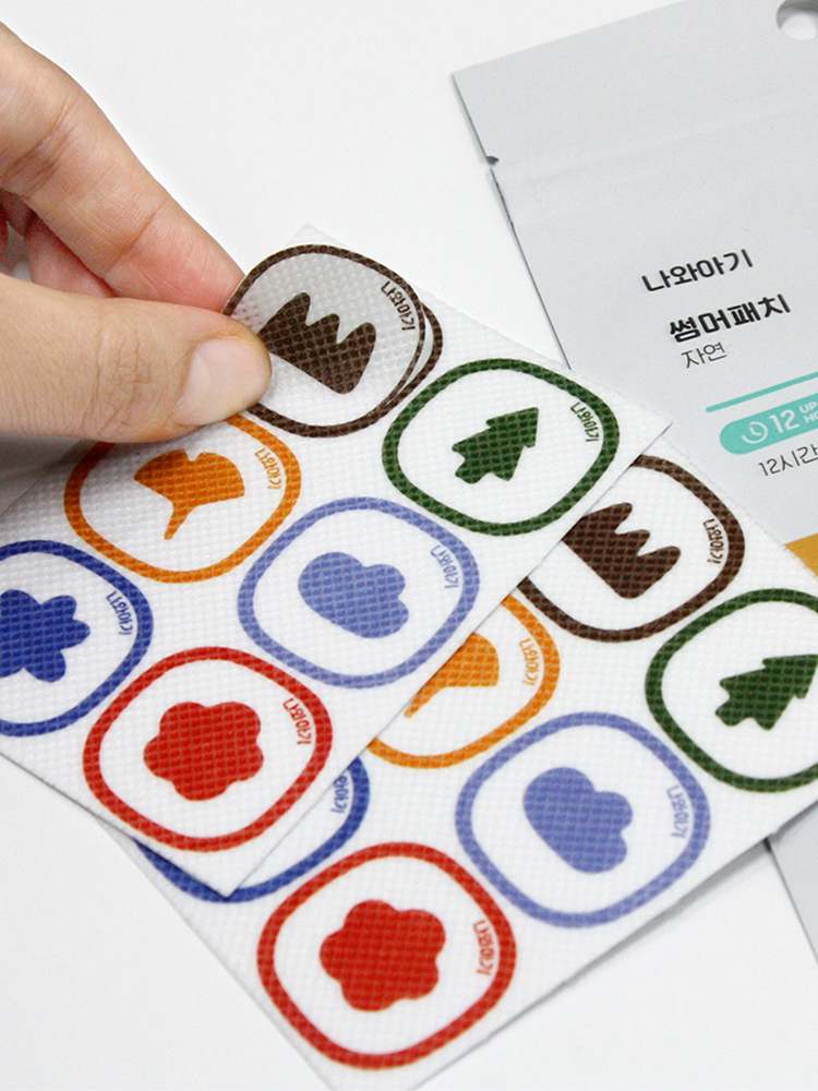 아기와 함께하는 여름철 필수 밴드 패치, 편하게 사용하세요!