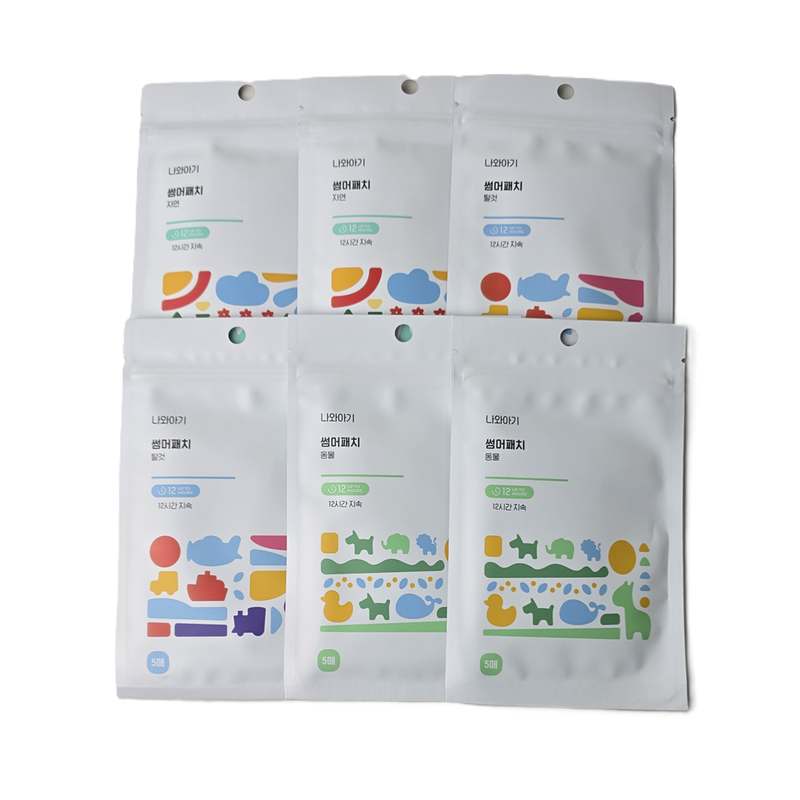 아기와 함께하는 여름철 필수 밴드, 썸머패치 90+90 패치