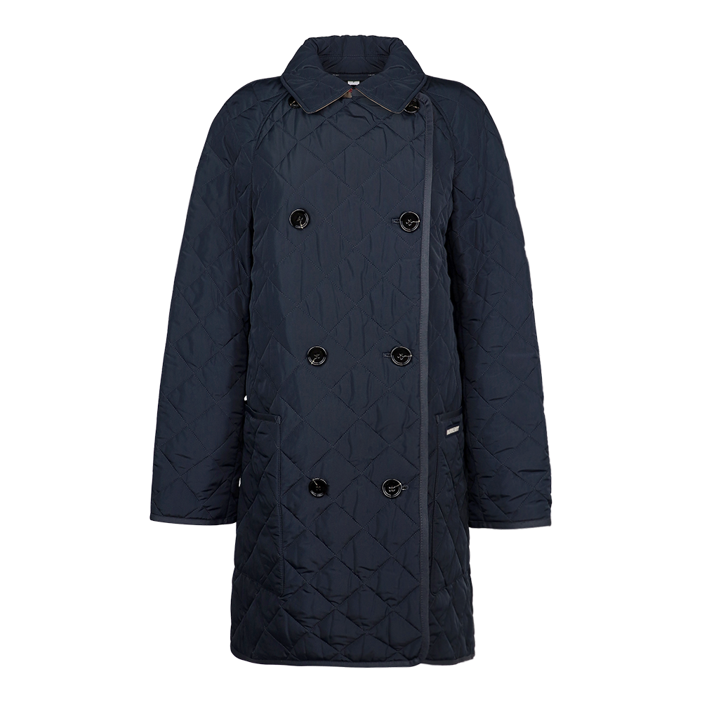 편안하게 입기 좋은 여성용 퀼팅 코트, 버버리 뉴 타이팅 스타일 소개