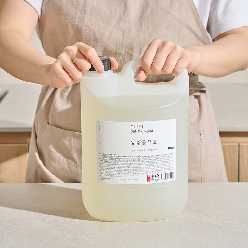 가성비 좋은 대용량 주방세제, 자몽향으로 상쾌하게 세척하세요!