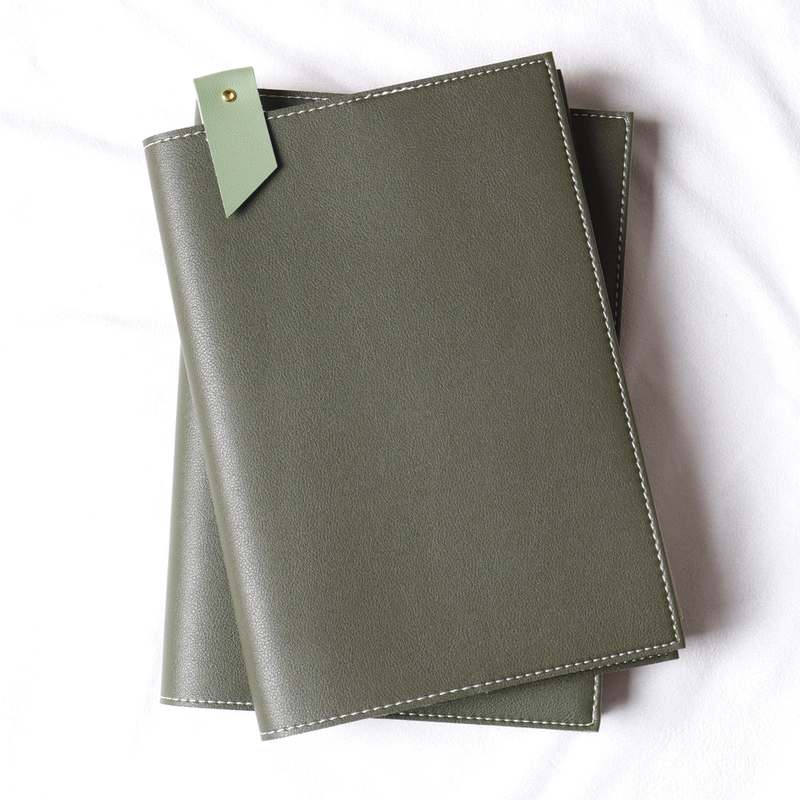 가죽으로 만든 북커버와 책커버, 민음사 다이어리 46판 B6를 소개할게요