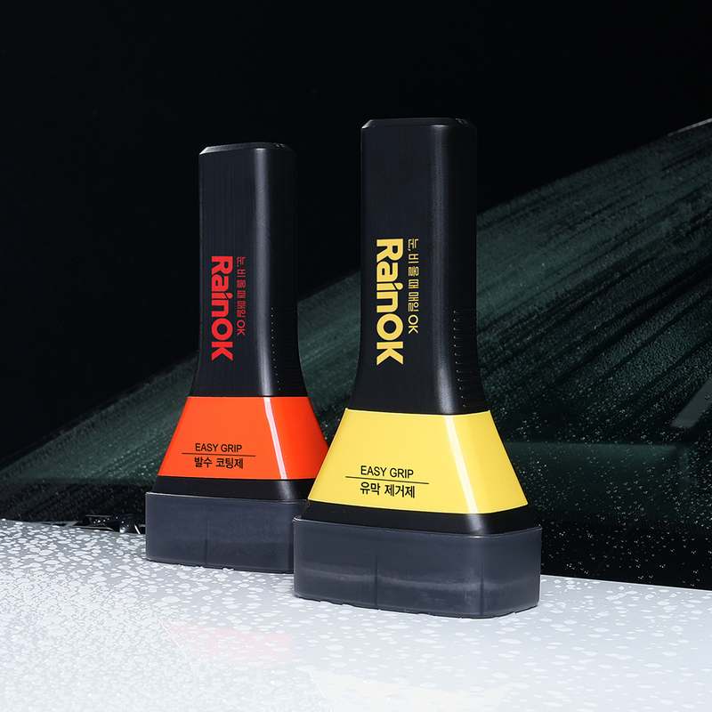 운전할 때 더 안전하고 깨끗하게! 레인OK 이지그립 세트로 유막과 발수 코팅까지 한번에 해결하세요