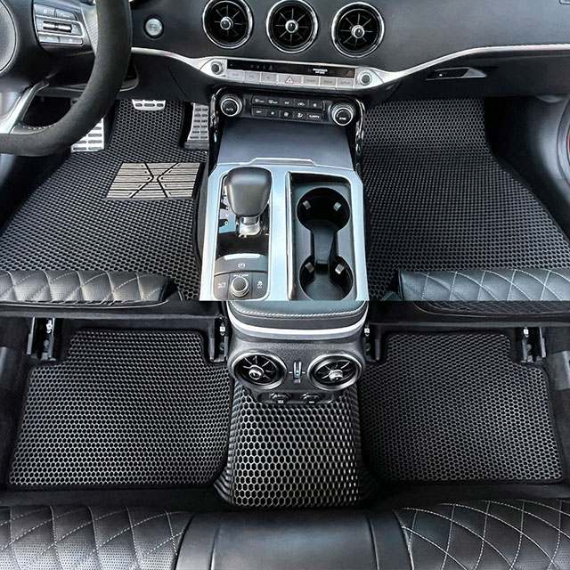 차량 내부를 깔끔하게 유지하는 가온 벌집 이중 카매트 추천!