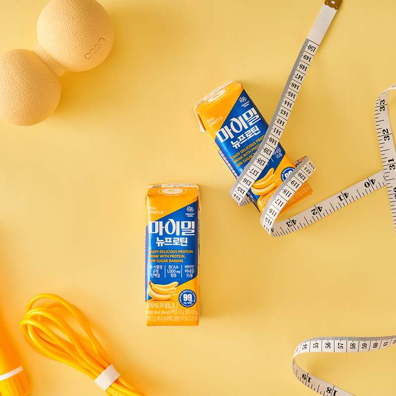 단백질 보충이 필요할 때, 맛도 좋은 바나나 맛 음료 추천!