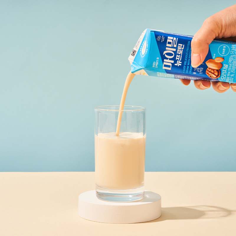 일상 속 건강 챙기기! 대상웰라이프 마이밀 뉴프로틴 오리지널 음료 소개