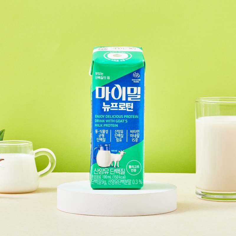 일상 속 건강 챙기기! 산양유 단백질 음료로 활력 충전하세요