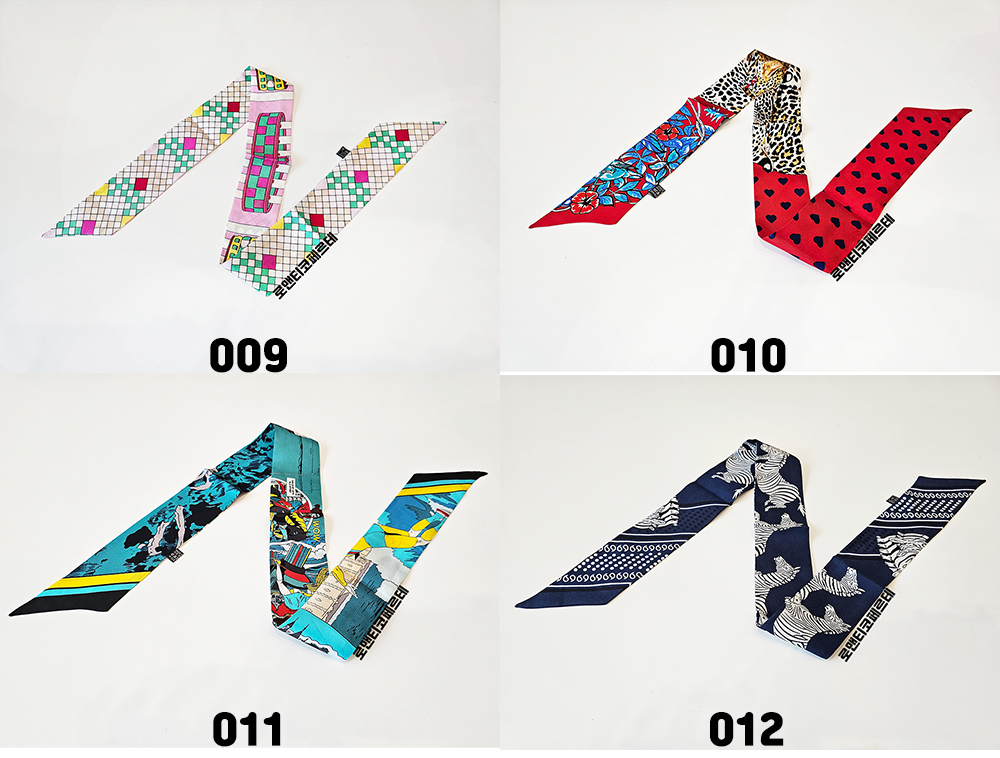 일상 속에서 멋내기 좋은 작은 실크 스카프 추천