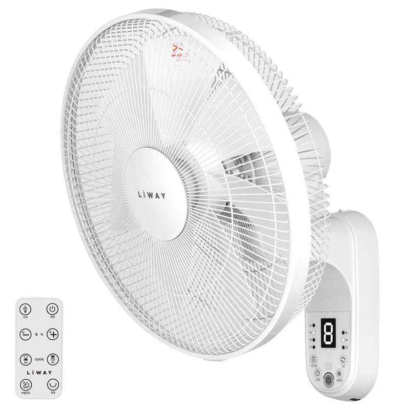 집에서도 시원하게! 조용하고 강력한 벽걸이 선풍기 추천