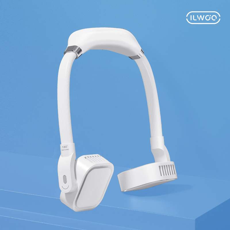 편하게 목에 걸고 다니는 휴대용 5세대 선풍기, 한번 살펴보세요!