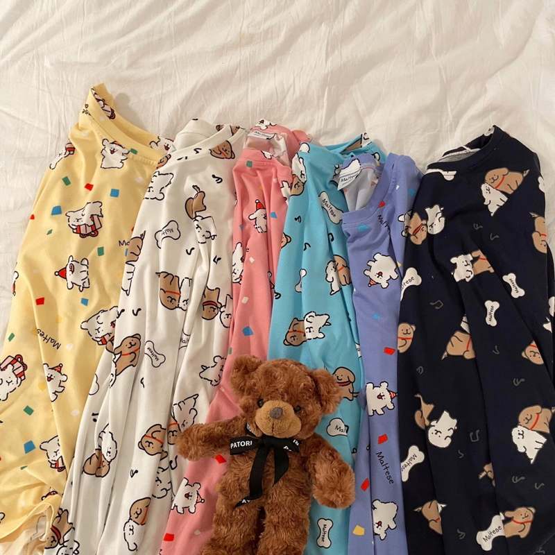 더운 여름에 딱! 귀엽고 시원한 몰티즈 캐릭터 잠옷 추천