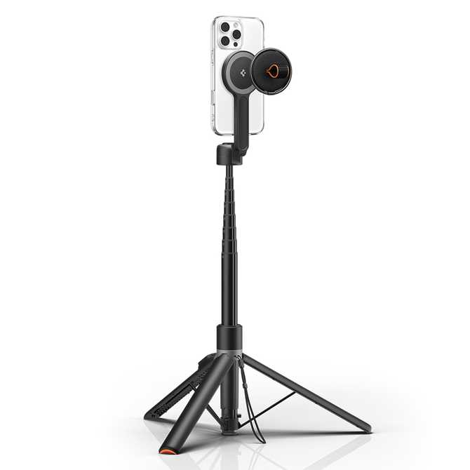 편하게 셀카 찍기 좋은 롱바디 셀카봉, 원터치로 간편하게!