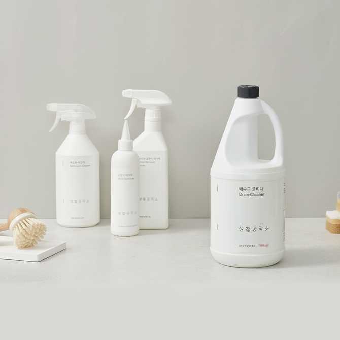 쉽고 간편하게 배수구 청소하는 방법, 생활공작소 배수구클리너 추천