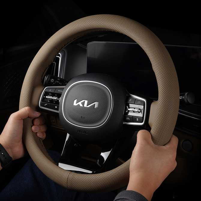 새로운 쏘렌토 MQ4 페이스리프트용 핸들커버, 한번 살펴볼까요?