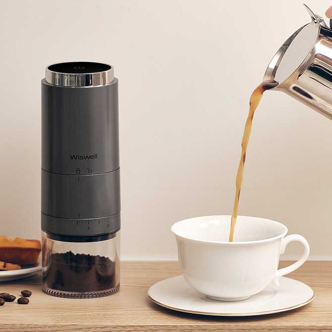 가볍고 편리한 무선 커피 그라인더, 집에서도 쉽게 사용해보세요