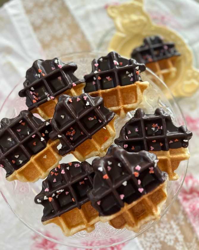 아이들이 좋아하는 달콤한 벨기에 와플, 간편하게 즐기세요!