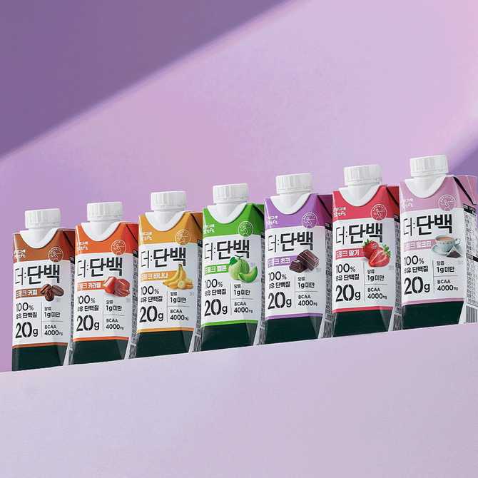 빙그레 더단백 250ml 6종 혼합 세트, 가성비 좋은 단백질 음료 추천
