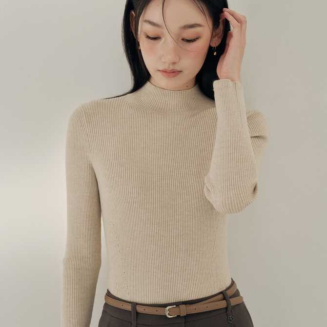 편하게 입기 좋은 반넥 골지 스웨터, 어떤 점이 좋을까?