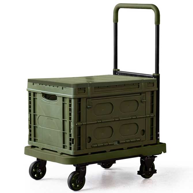 쉽고 편하게 사용할 수 있는 접이식 캠핑 수레, 로티캠프 웨건 소개