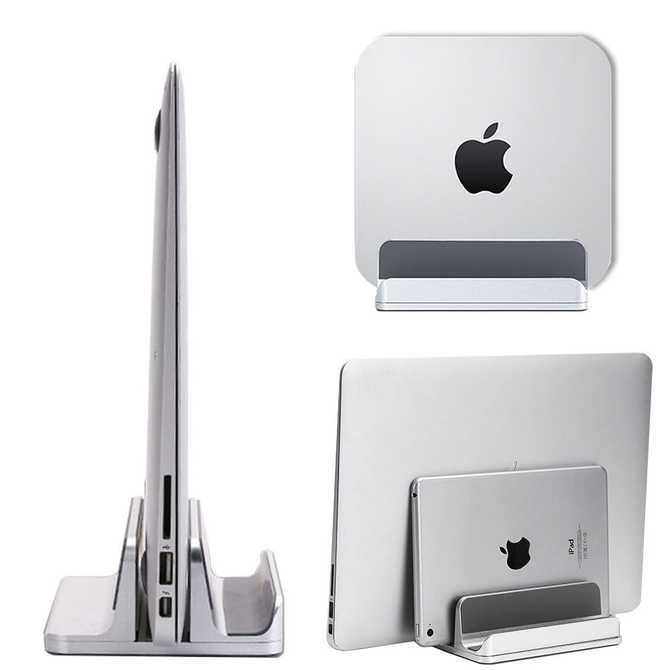 맥북과 맥미니를 깔끔하게 세우는 수직 거치대, 어떤 점이 좋을까?