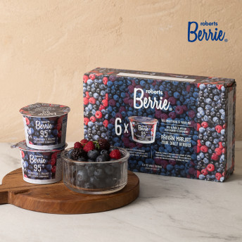 로버츠베리에 야생 빌베리 음료 선물세트 100ml 6개+6개