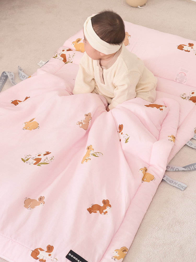 포근하고 편안한 낮잠이불 세트, 집에서도 쉽게 관리하세요!