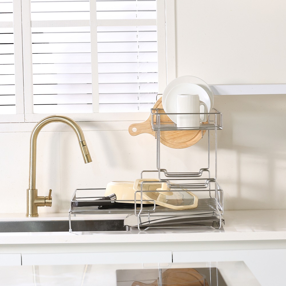 집에서 쉽게 사용하는 확장형 식기 건조대, 깔끔하게 정리하는 방법